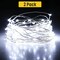 Waterfall Tree Lights with Plug, 6 Strands, 180 LEDs, Flexible Copper Wire
